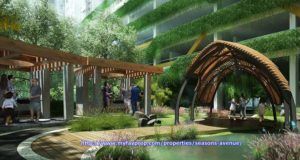 Seasons Avenue - BBQ area