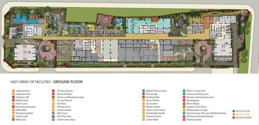seasons avenue - ground floor facilities