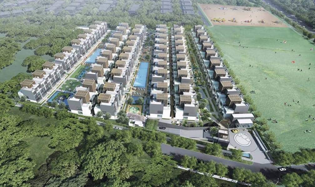 Belgravia Villas - site map