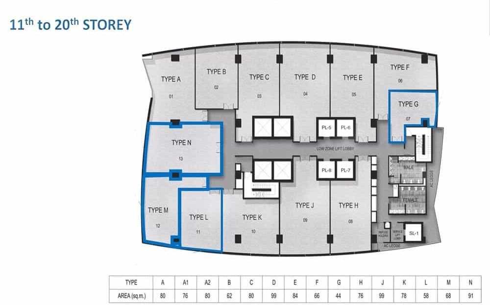 The Gateway Office Plan