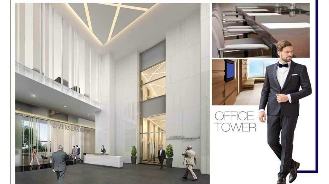 The Gateway Office Tower Lobby