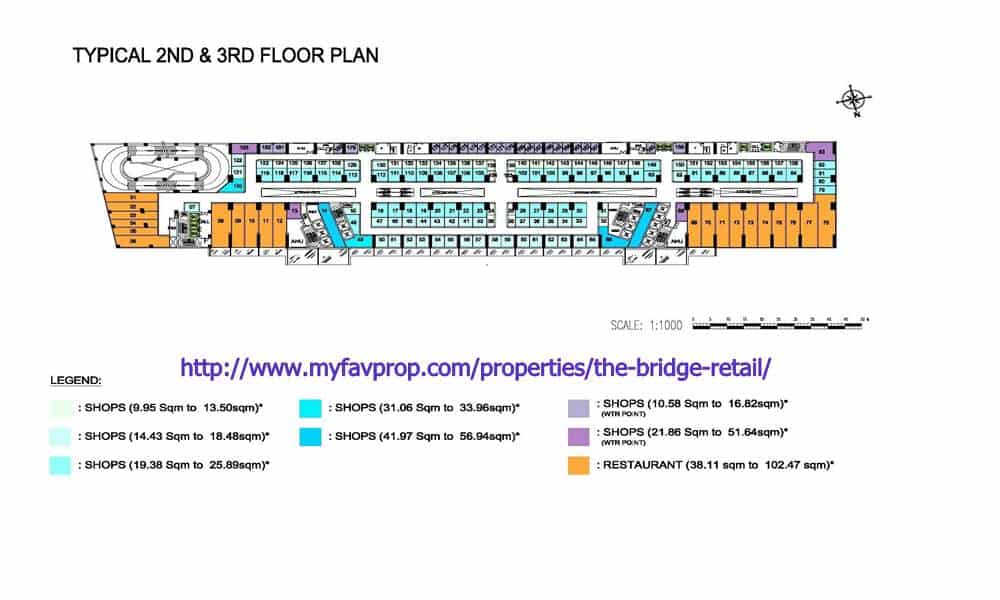 The Bridge Retail Mall - 2nd&3rd Floor plate