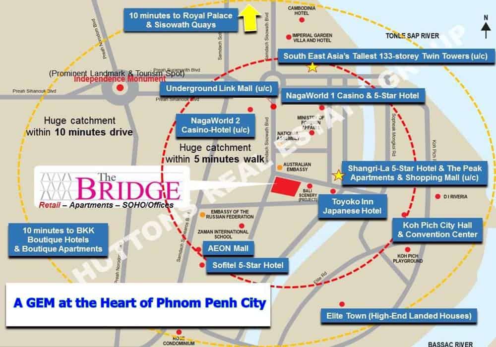 The Bridge Retail Mall Location