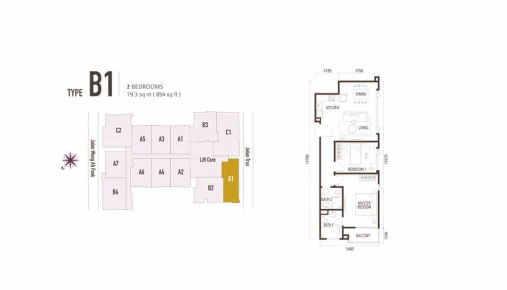 Suasana Iskandar Malaysia - 2 BR Type B1