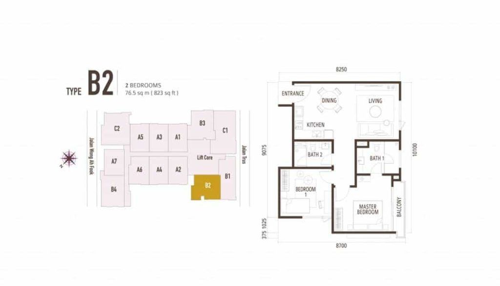 Suasana Iskandar Malaysia - 2 BR Type B2