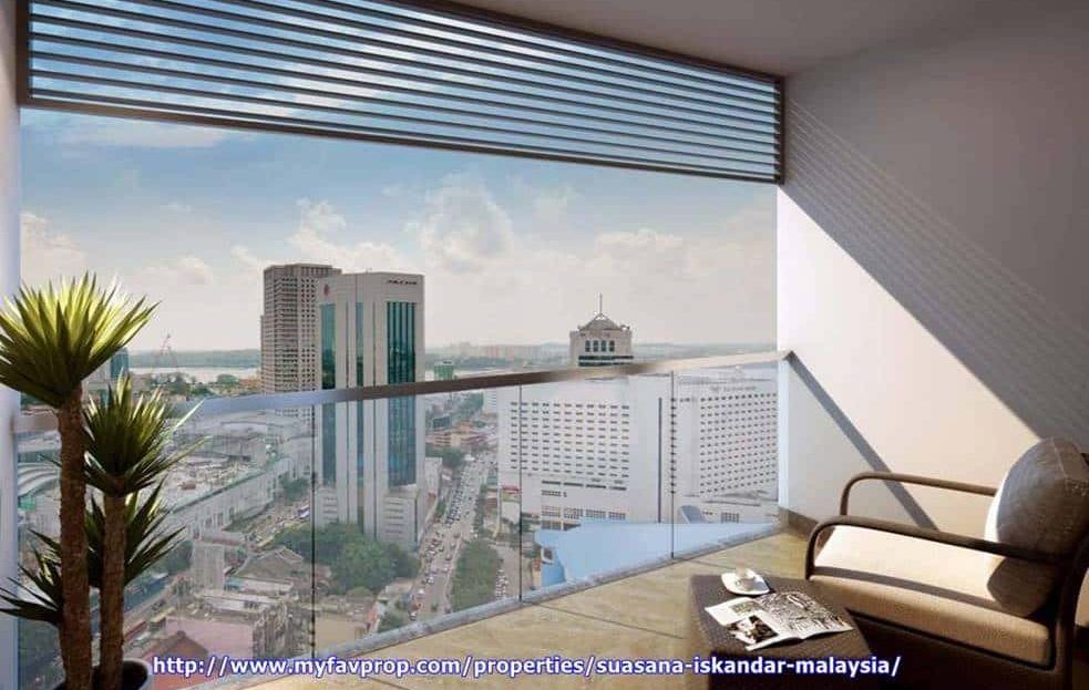 Suasana Iskandar Malaysia - Apt Balcony