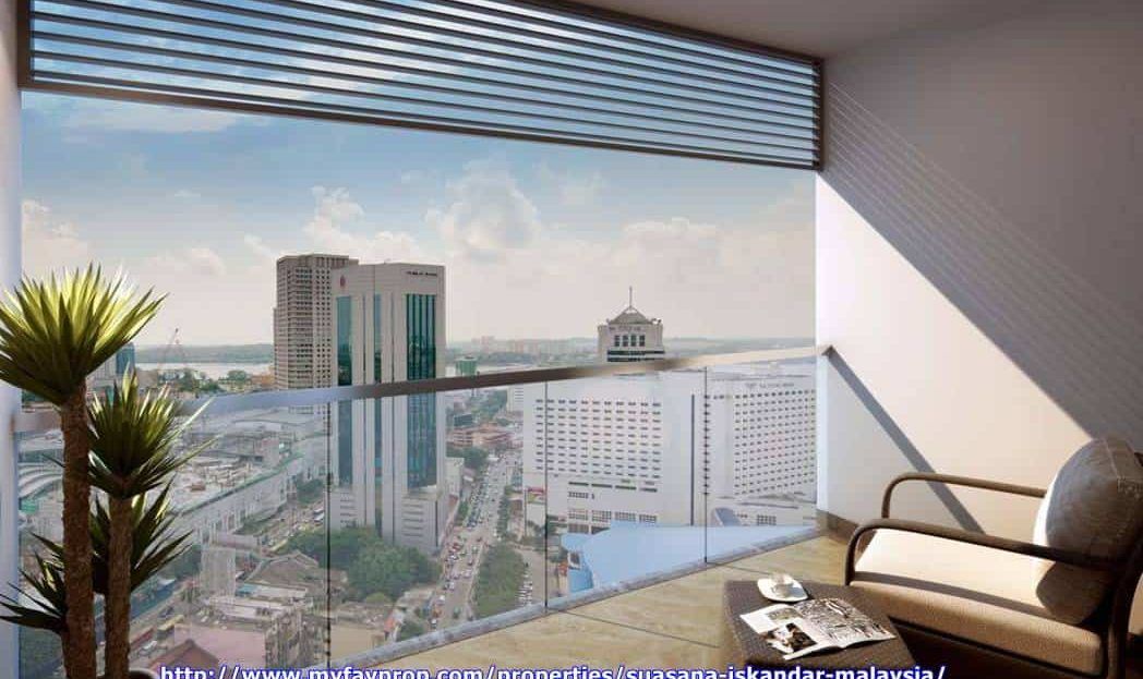 Suasana Iskandar Malysia - Balcony