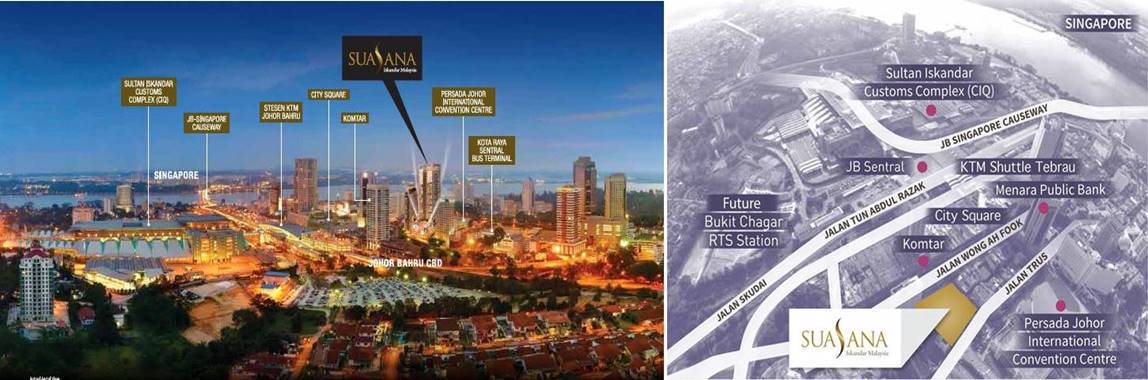Suasana Iskandar Malaysia - Location