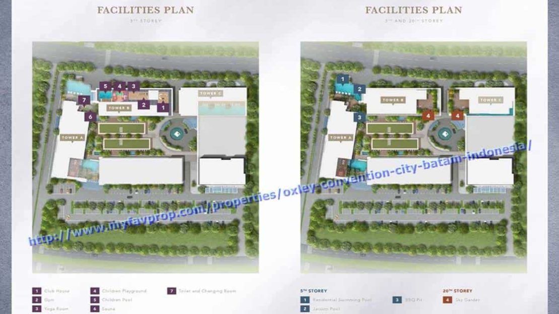 Oxley Convention City - Facilities Site Plan