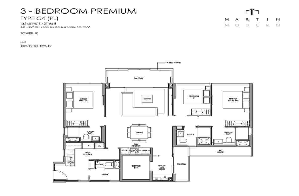 Martin Modern Super Luxury Condo By Guocoland Martin