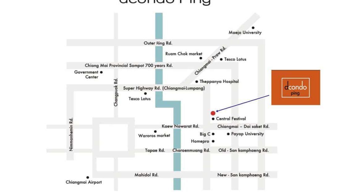 DCondo Ping - Location Map 2