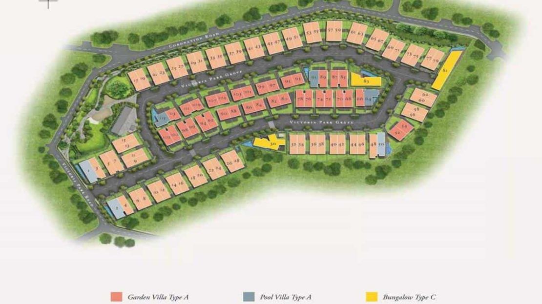 Victoria Park Villas - Development Site Plan