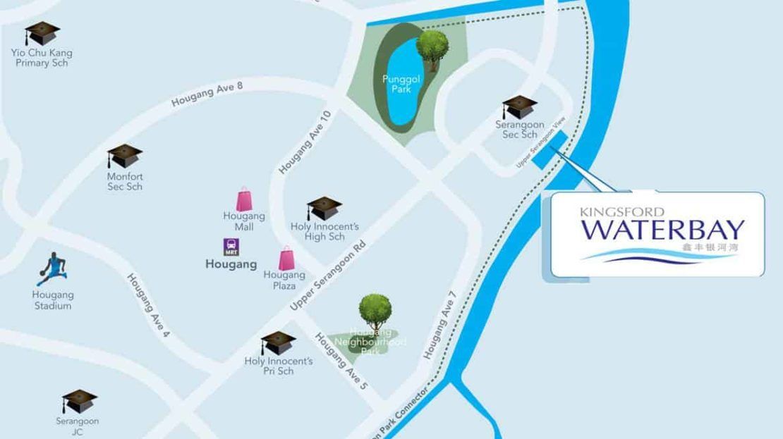 Kingsford Waterbay - Location Map