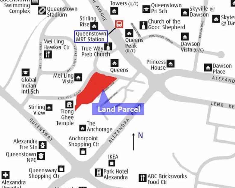 Stirling Road Condo Location Map