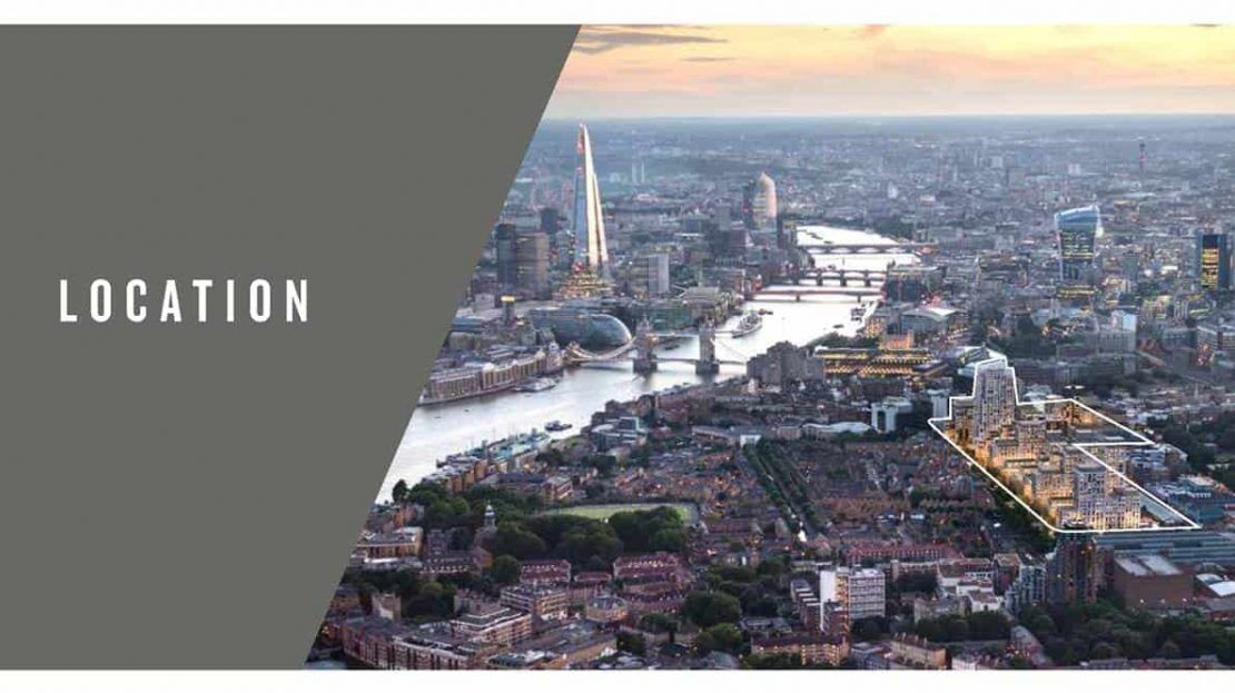 Cashmere Wharf - London Aerial View 2