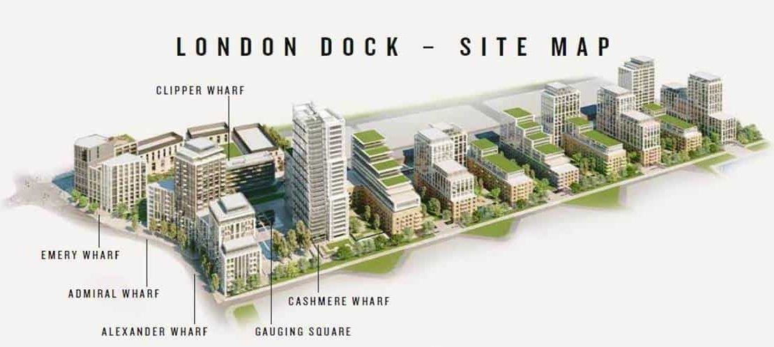 Cashmere Wharf - Site Map