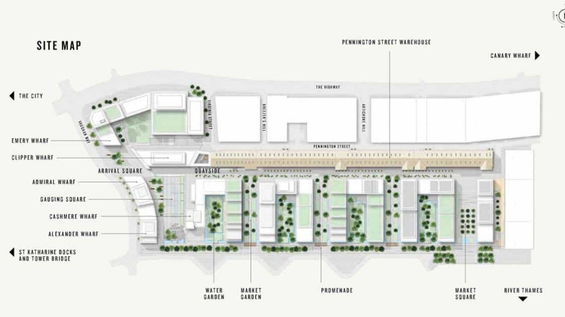 Cashmere Wharf - Site Plan