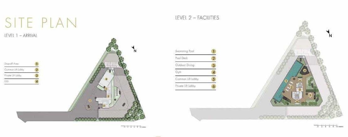 One Draycott - Facilities Site Plan