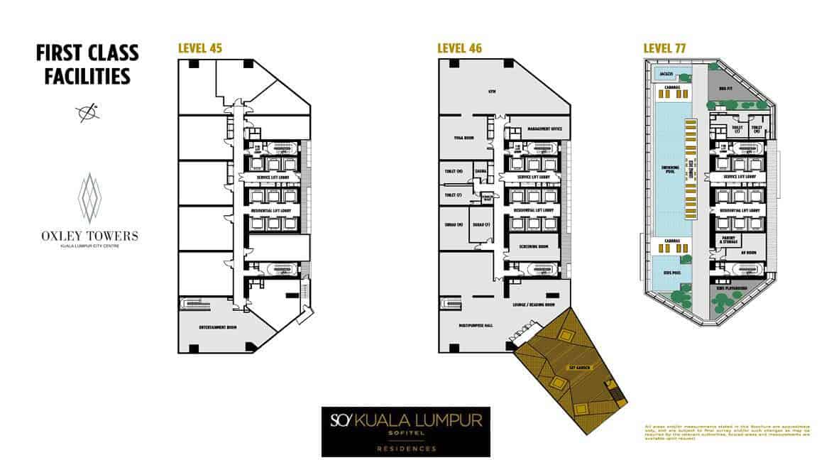 SO Sofitel Residences - Facilities Deck