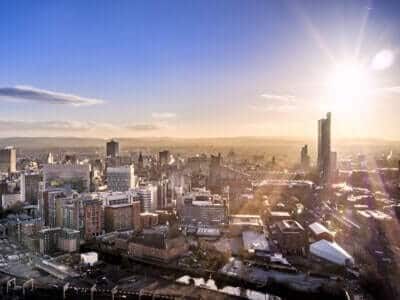 Manchester City Skyline
