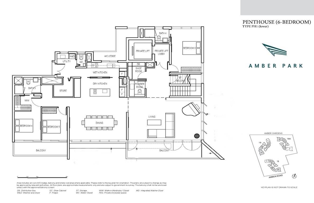 Amber Park - 6 Bedroom Penthouse