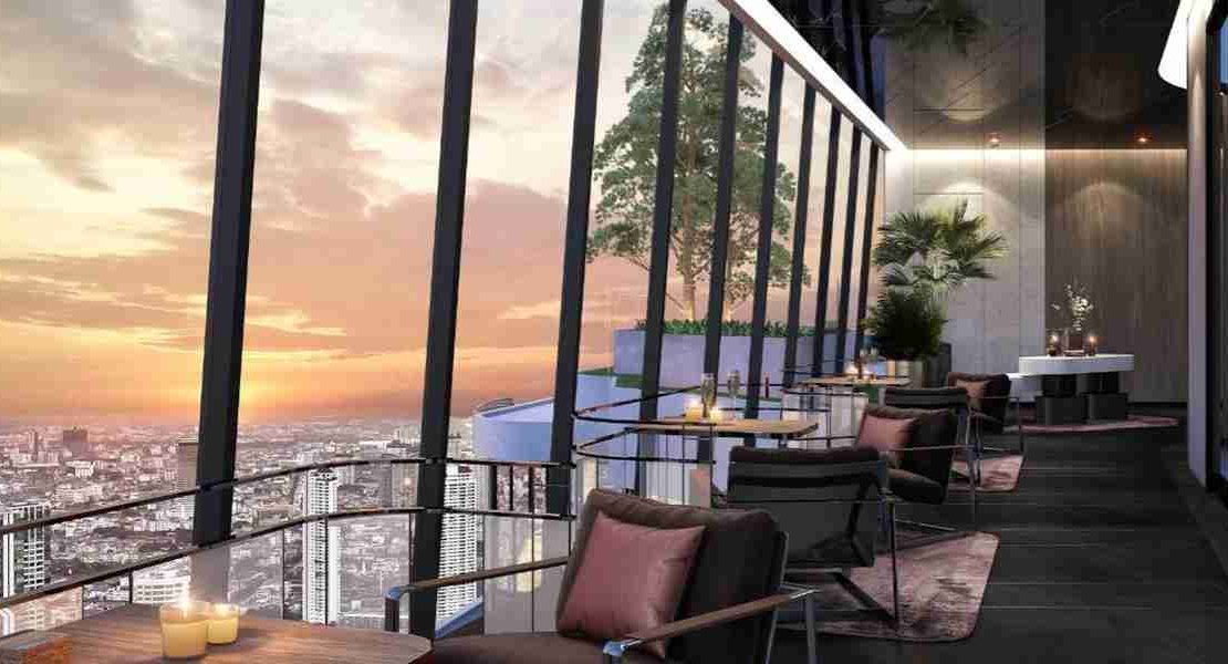 Ideo Q Phahol Saphan Kwai - Sunset Sky Lounge