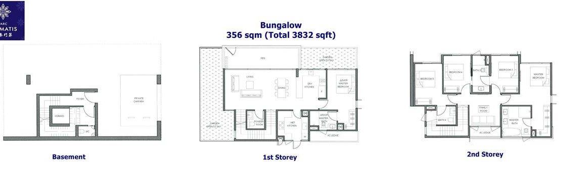 Parc Clematis - Bungalow Floor Plan