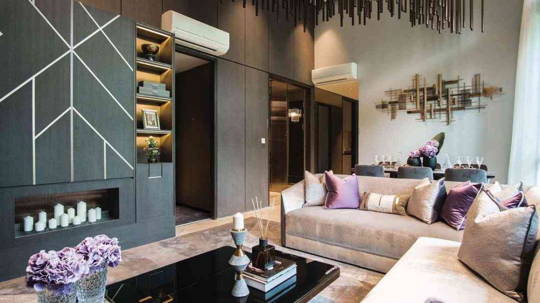 Parc Clematis - Signature Tower Living & Dining Room