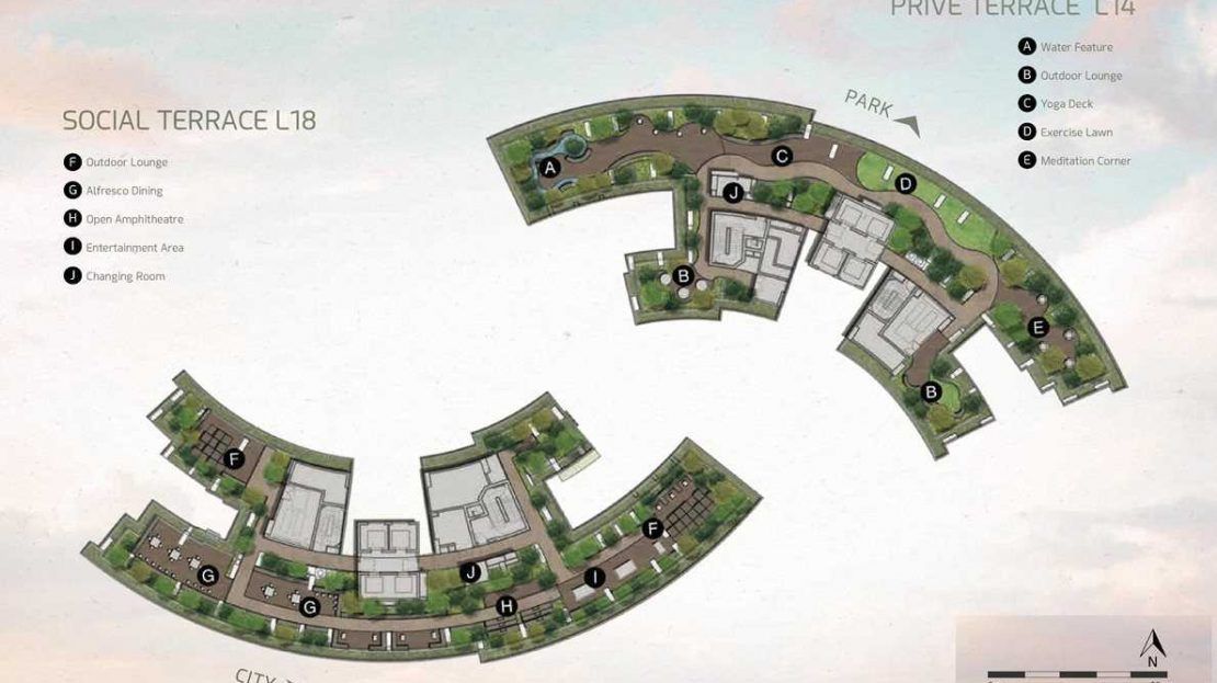 One Pearl Bank - Sky Terraces L14 & L18