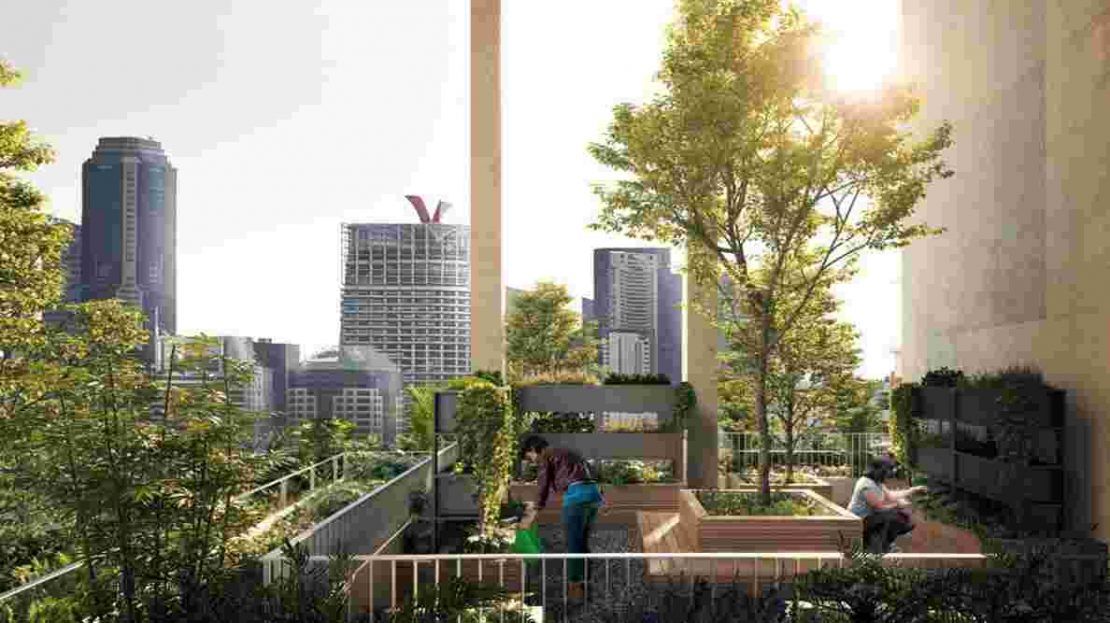 One Pearl Bank - Vertical Garden impression