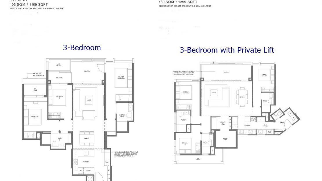 Meyer Mansion - 3 Bedroom Floor Plan