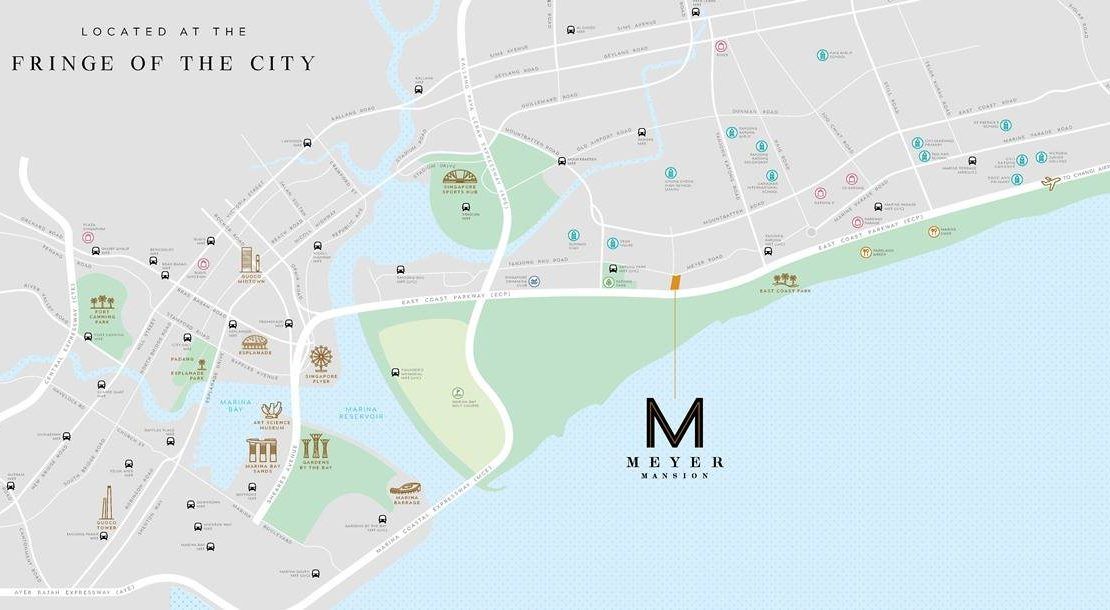 Meyer Mansion - Location Map
