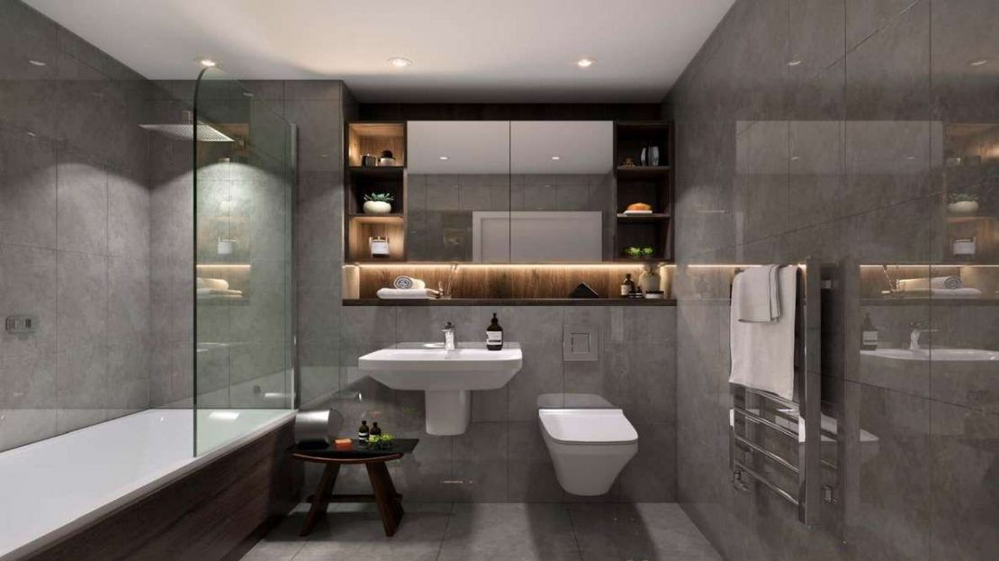 Elizabeth Tower & Victoria Residence Manchester - Bathroom