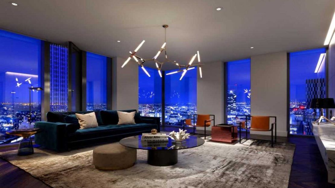 Elizabeth Tower Manchester - Living room