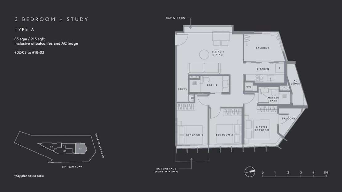 The Iveria 3 BR +Study Type A