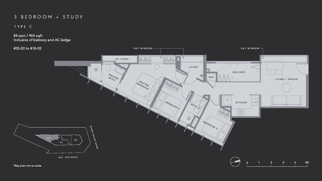 The Iveria 3 BR +Study Type C