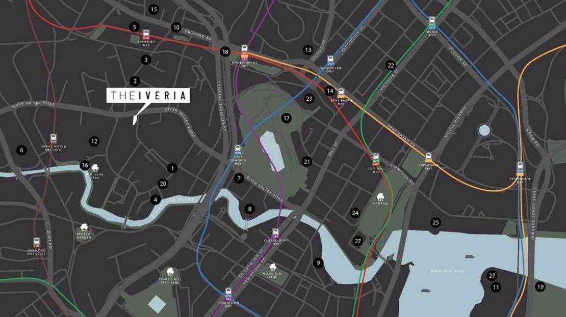 The Iveria Location Map