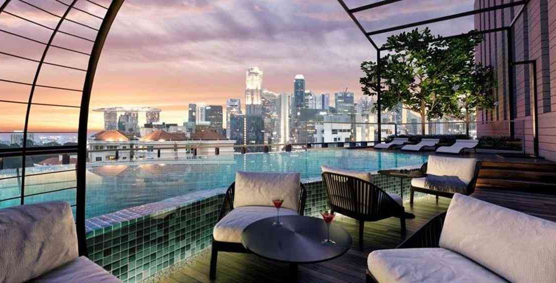 The Iveria Poolside Deck