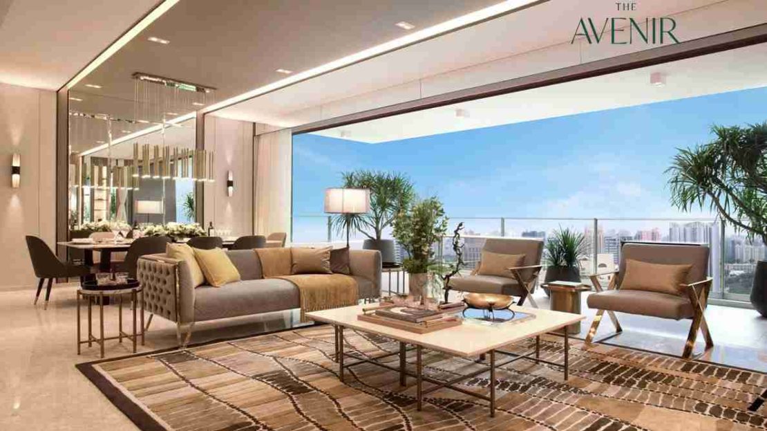 The Avenir - Living Room