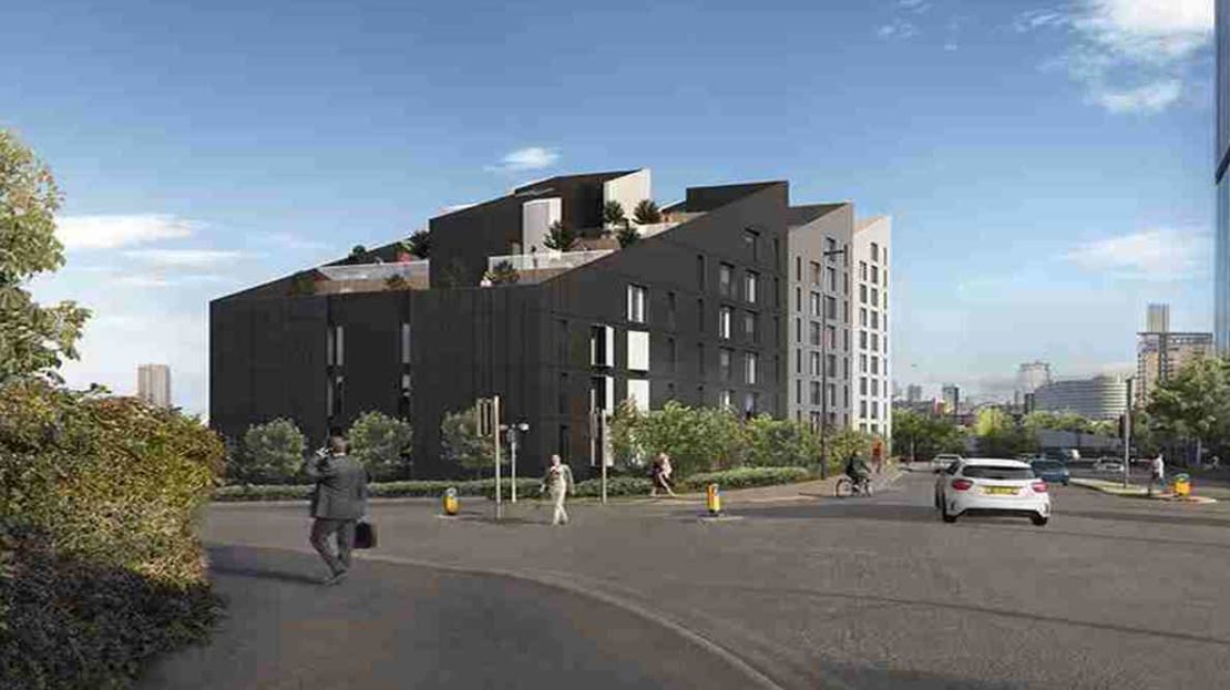 Uptown Riverside Manchester -Front Elevation