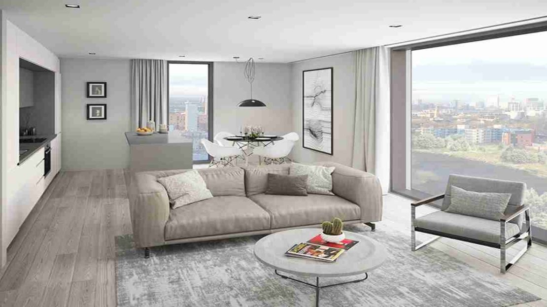 Uptown Typical Living room
