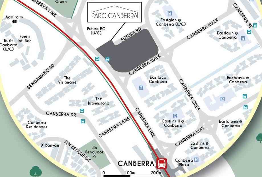 Parc Canberra - location map2