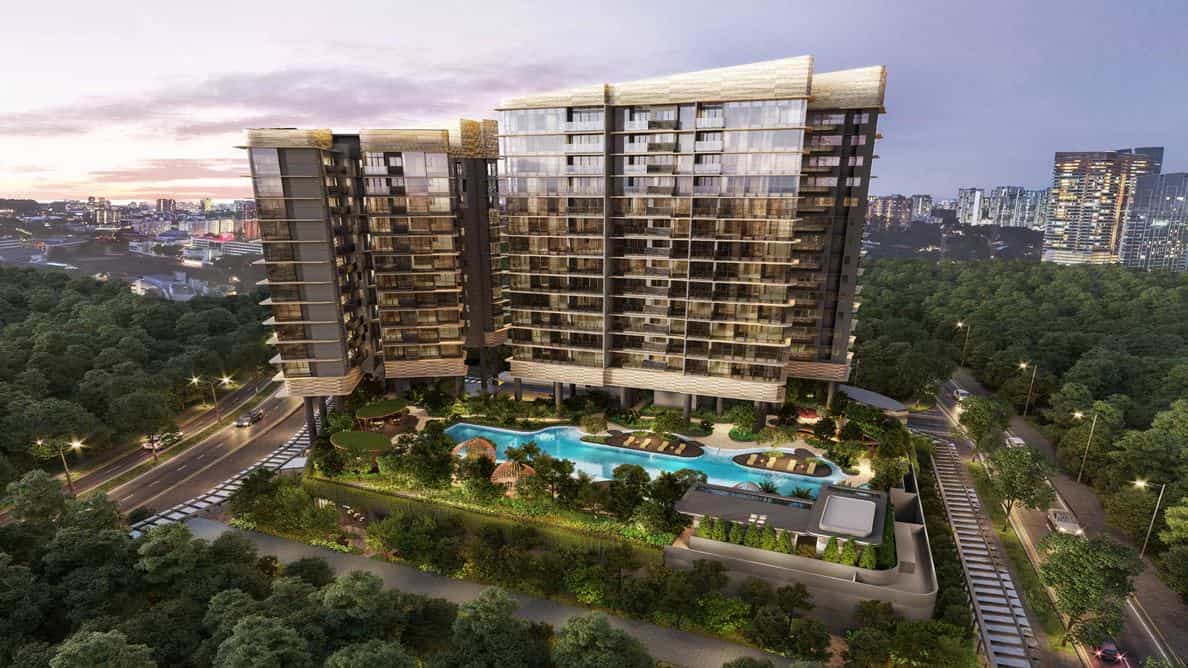 One-North Eden - Aerial View