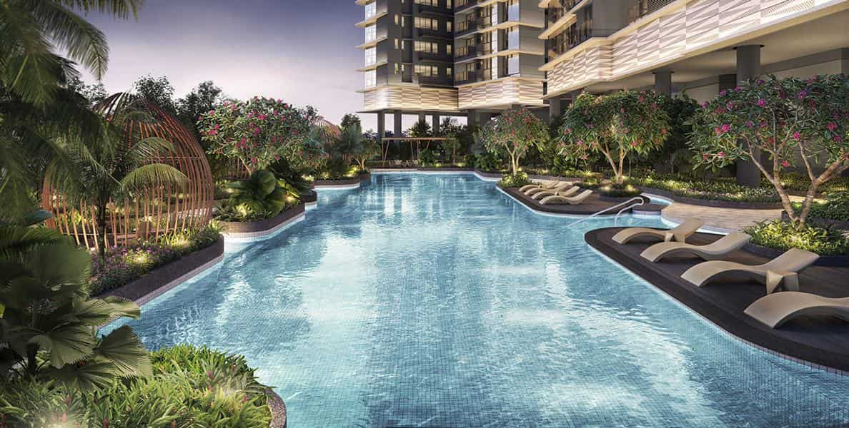 One-North Eden - Lap Pool