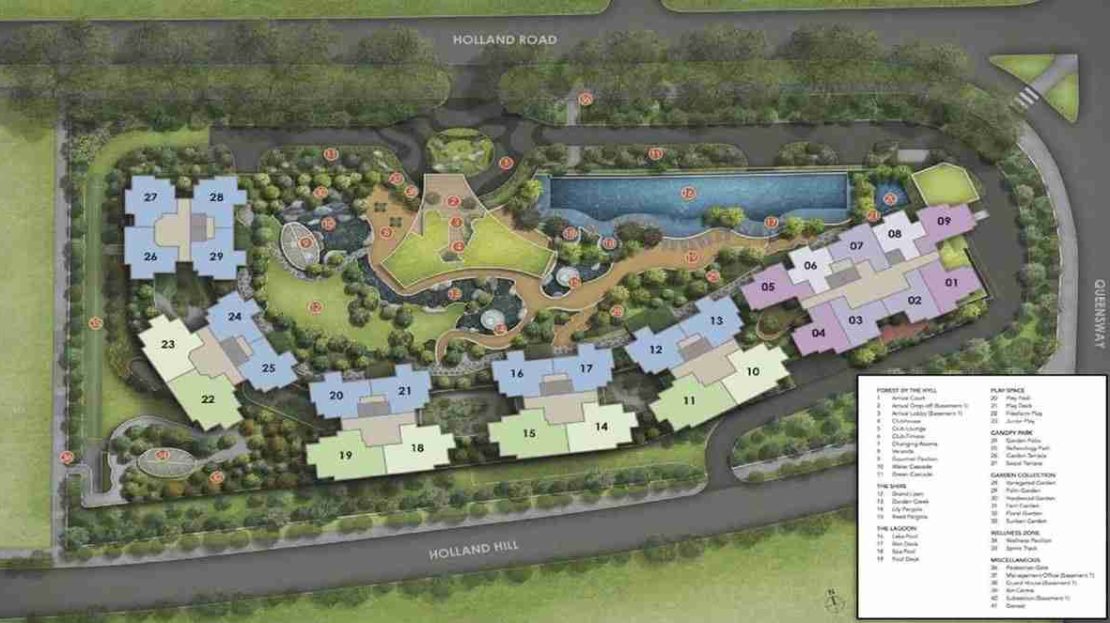 Hyll on Holland - Facilities plan 1