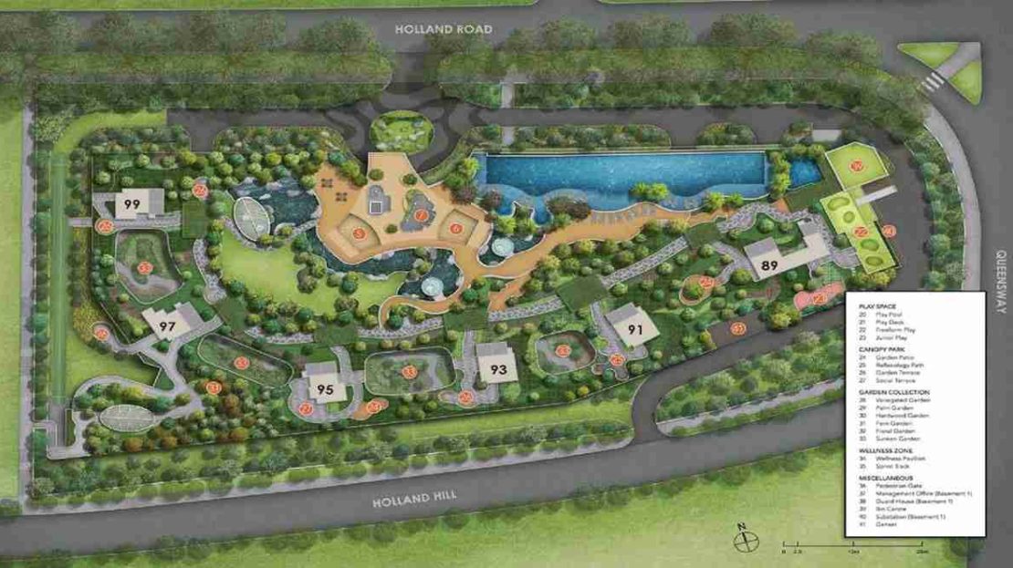 Hyll on Holland - Facilities plan 2