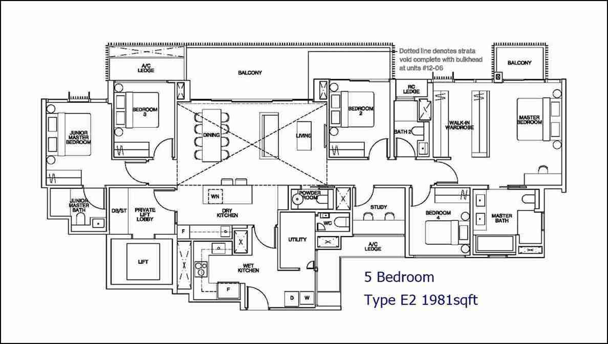 Ki Residences - 5 BR 1981 sqft