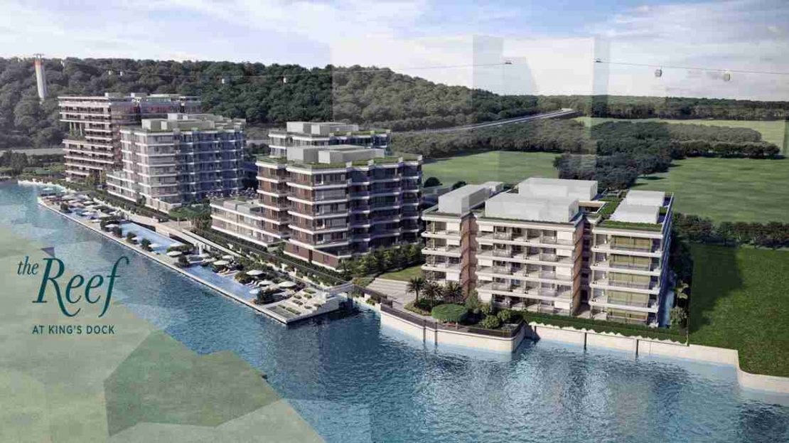 The Reef at King's Dock -Facade