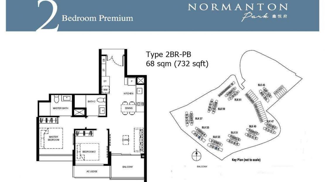 Normanton Park - 2 Bedroom