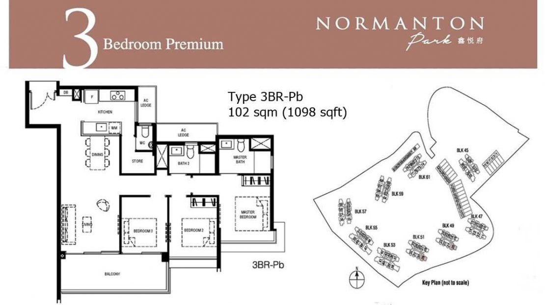 Normanton Park - 3 Bedroom